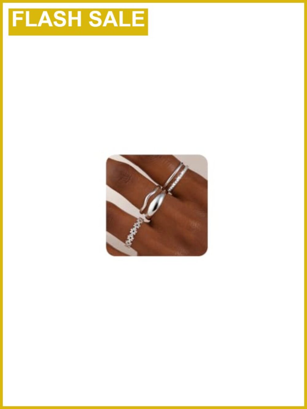 14K Gold Plated Stackable Rings Set Adjustable Thumb Rings